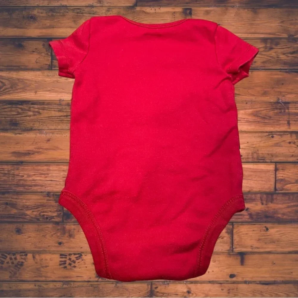 5 for $25🔥Justice League Red‎ Flash Snap Bottom Top Baby Size 3-6 Months